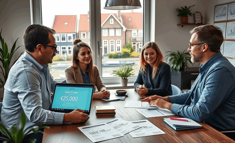 Afbeelding van een snelle lening aanvraag online