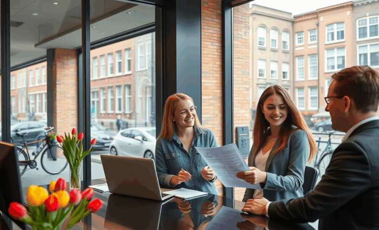 Afbeelding van een gelukkig stel dat snel toegang krijgt tot een hypotheeklening met onmiddellijke vrijgave