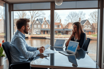 Afbeelding van een persoon die kosten verlaagt door herfinanciering van lening te overwegen.
