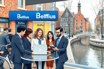 Afbeelding van iemand die een persoonlijke lening bij Belfius Bank afsluit voor dringende behoeften.