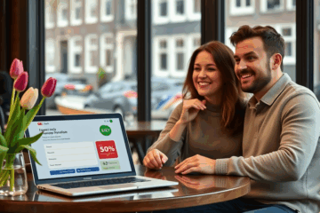 Afbeelding van een persoon die een leningsovereenkomst met CBC Bank ondertekent