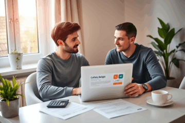 Afbeelding van een persoon die nadenkt over het aanvragen van een persoonlijke lening bij Cofidis.