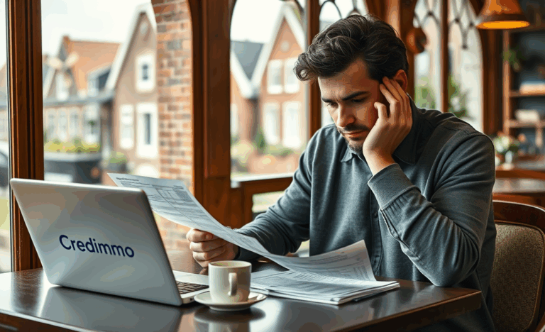 Een persoon die tevreden is met de Persoonlijke Lening van Credimmo na het aanvragen voor dringende financiële behoeften.