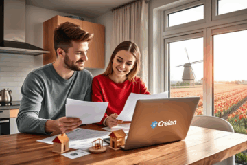 Afbeelding van een persoon die overweegt een persoonlijke lening bij Crelan af te sluiten voor dringende financiële behoeften.