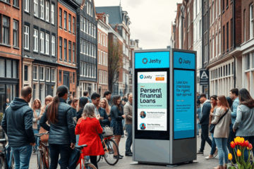 Afbeelding van iemand die gebruik maakt van de Justy Lening voor dringende financiële behoeften.