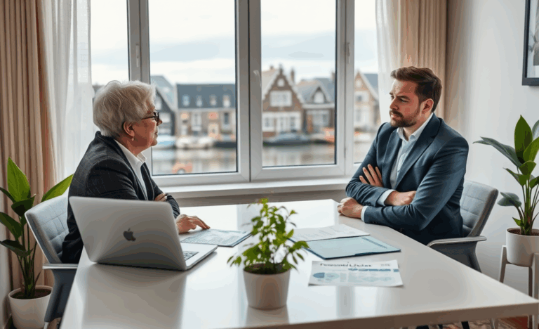 Afbeelding van een persoon die snel een persoonlijke lening aanvraagt voor dringende financiële behoeften.
